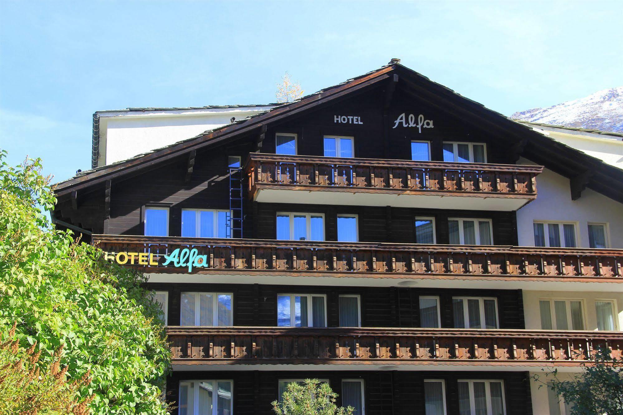 Hotel Alfa Zermatt Exterior foto